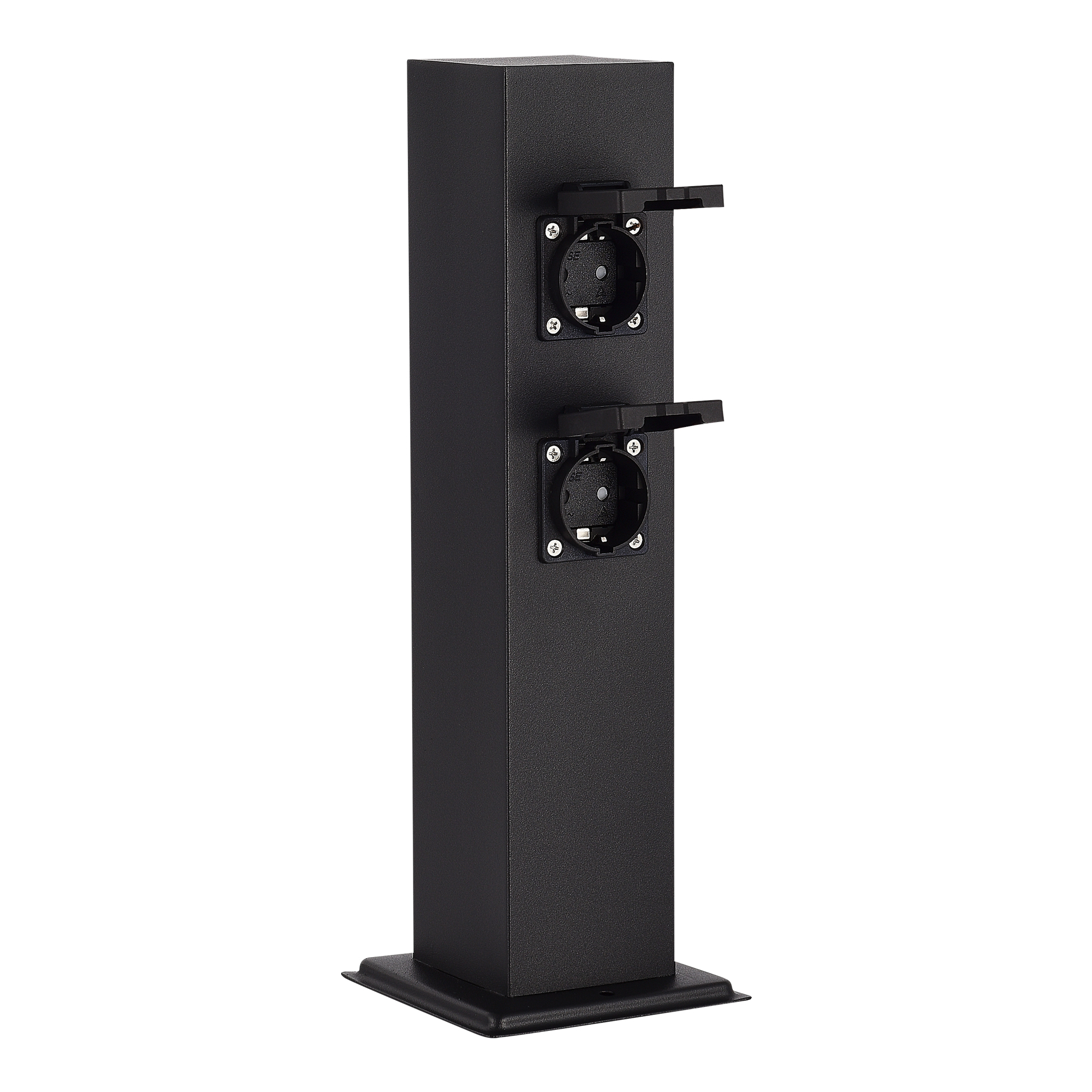 SL9012.415.00 Столб уличный 4 розетки ST-Luce черный 3500W SOCKET