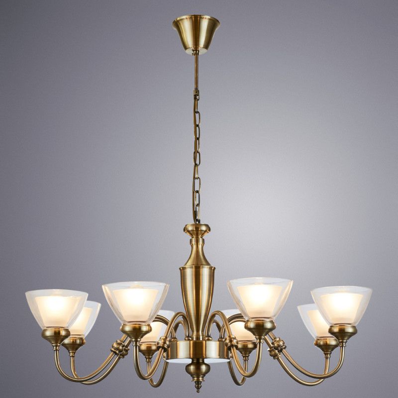 Подвесная люстра ARTE Lamp A5184LM-8AB