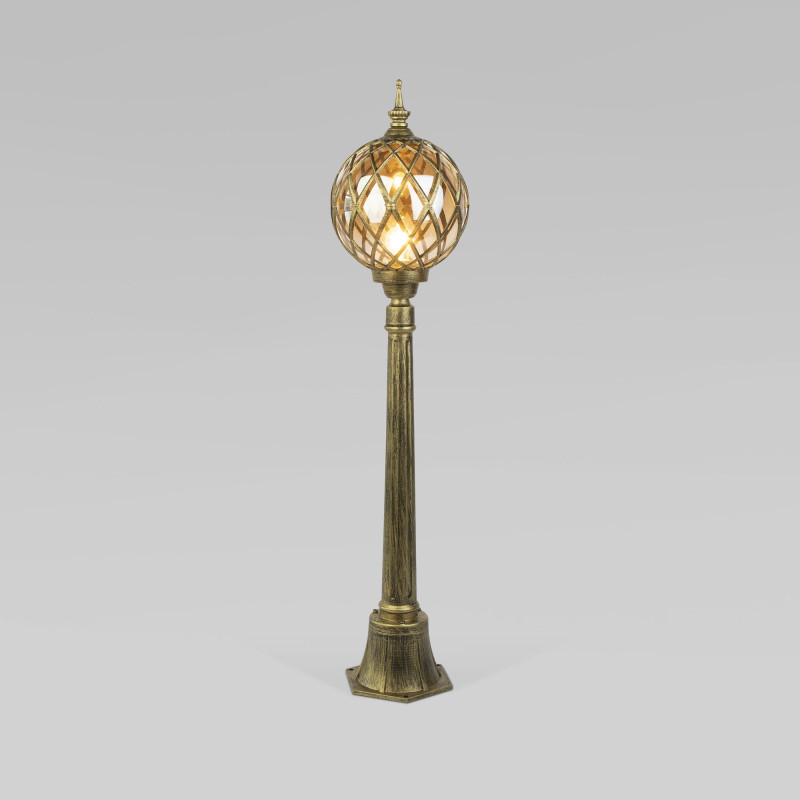 Садово-парковый светильник Elektrostandard Sirius F черное золото