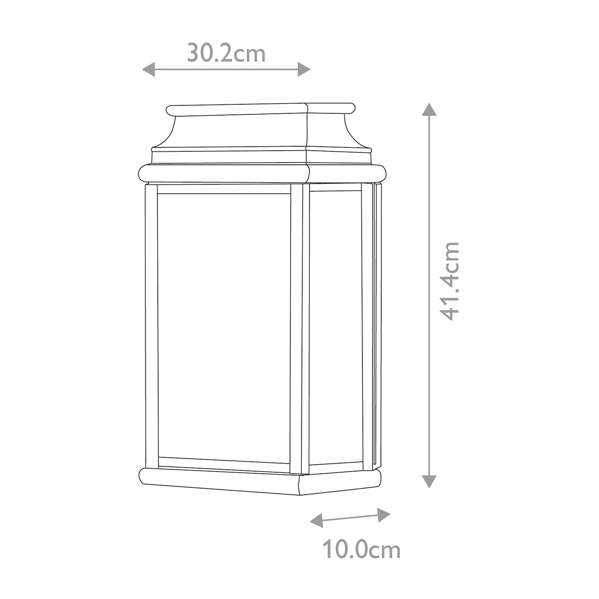 Настенный фонарь Elstead Lighting, Арт. ST-MARTINS-L-BR