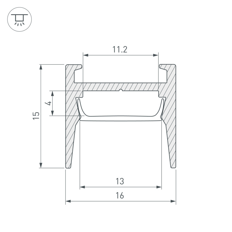 Профиль Arlight 029847