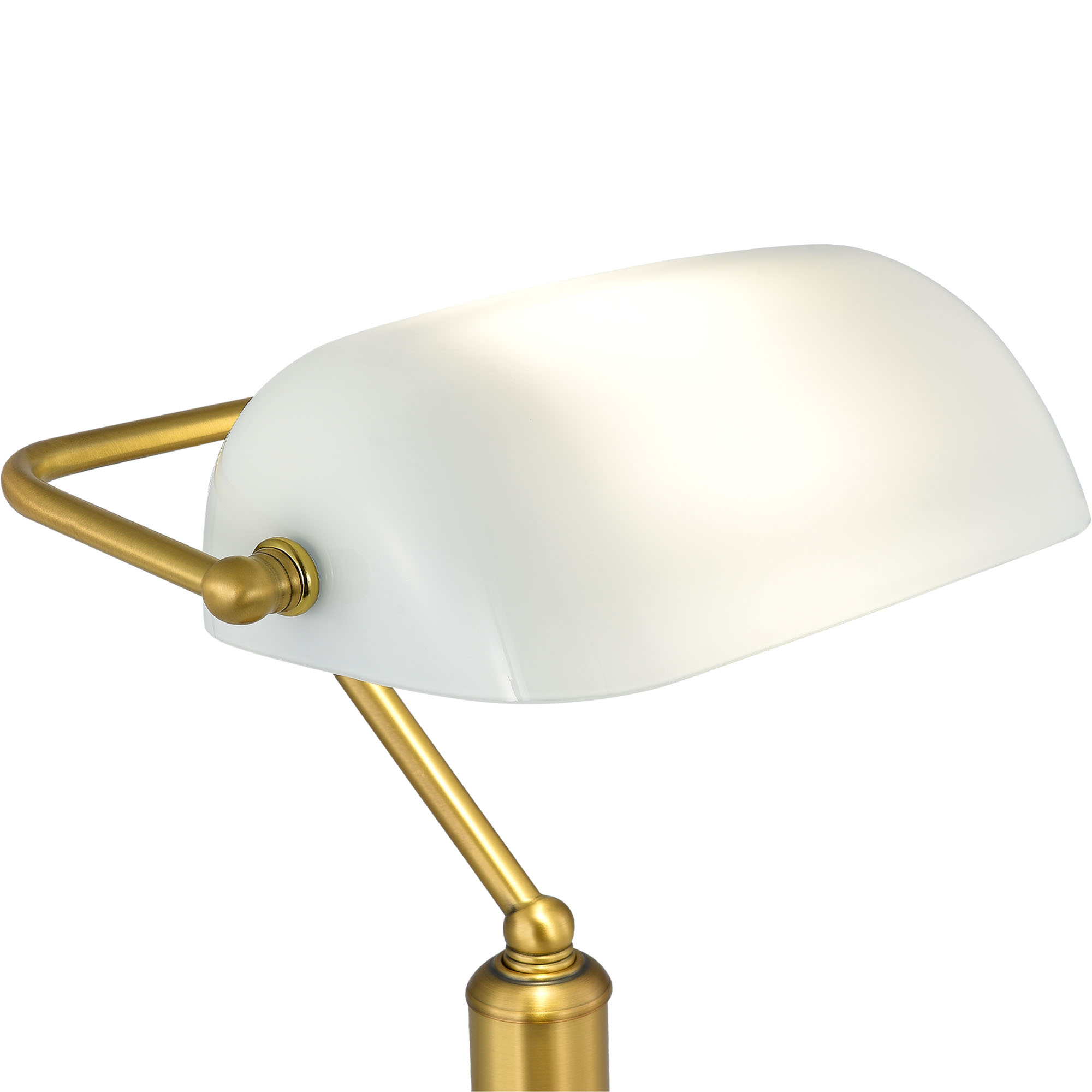 SL6620.304.01 Прикроватная лампа ST-Luce латунь/белый E27 1*40W VICE