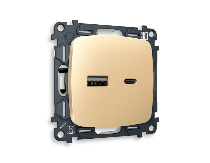Розетка Ambrella Volt MO611010