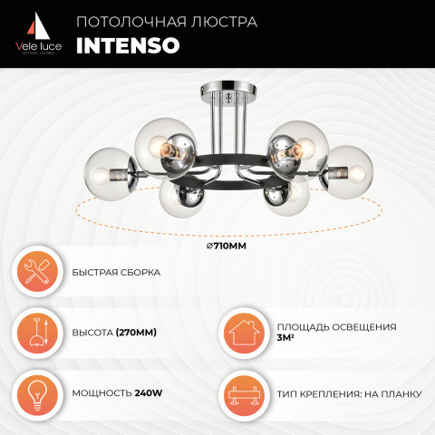 Накладная люстра Vele Luce VL1413L06