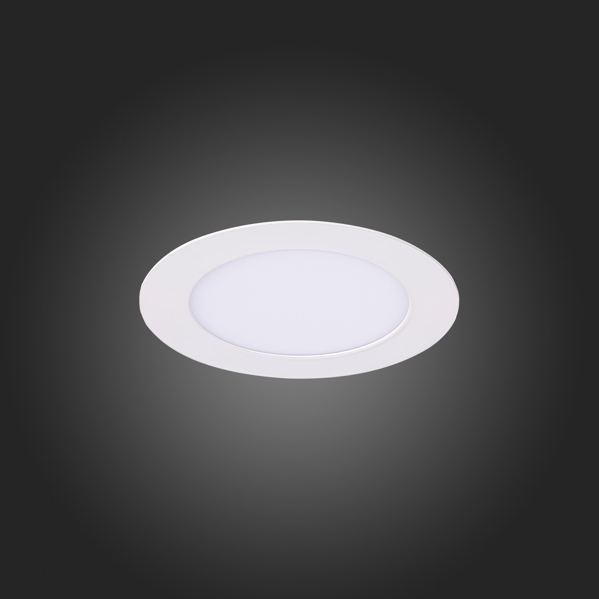 ST210.538.06 Св-к встр. Белый LED 1*6W 3000K 480Lm Ra80 110° IP20 D90xH30 220-240V Встраиваемые светильники