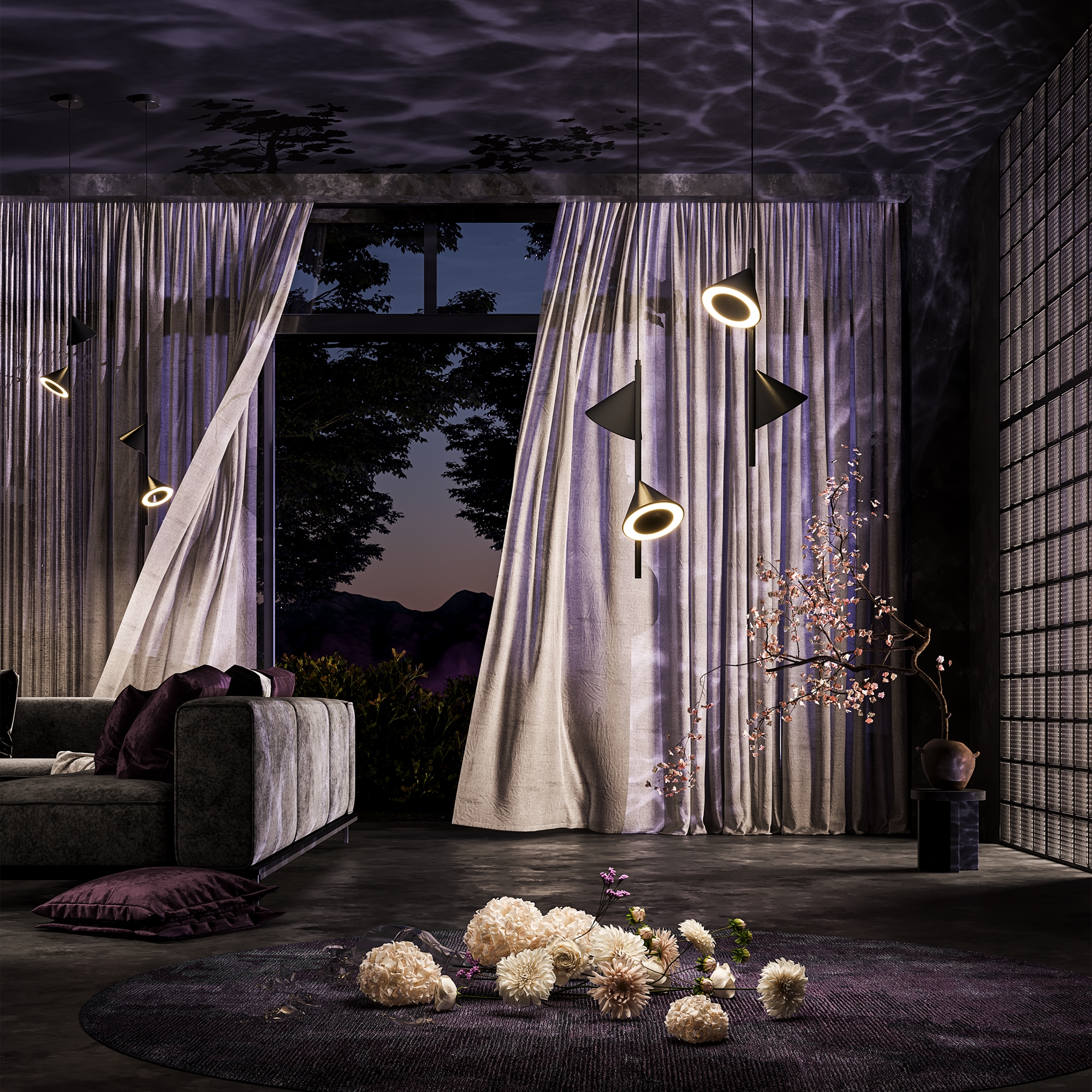 Подвесной светильник Freya FR6141PL-L14B