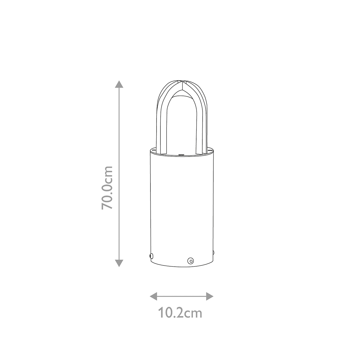 Фонарный столб Elstead Lighting, Арт. PAIGNTON-MB-SS