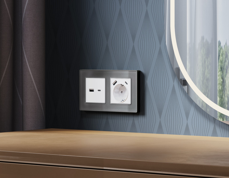 Розетка Ambrella Volt MA131010