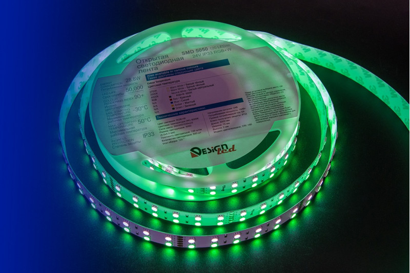 Лента DesignLed DSG5120-24-RGB+W-33