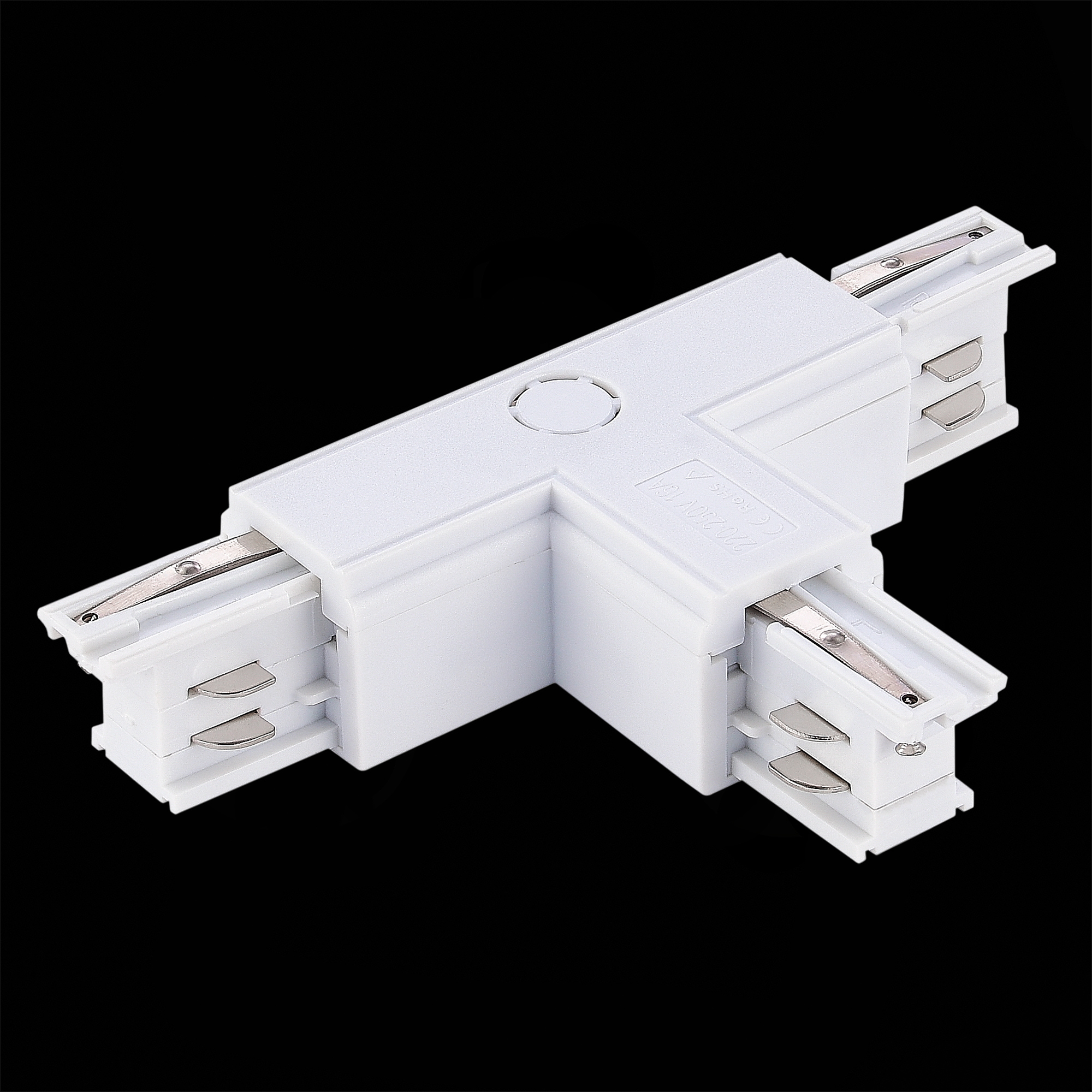 ST030.509.16R1 Т-образный токоподвод правый 1 для трехфазного шинопровода ST-Luce Белый TRACE