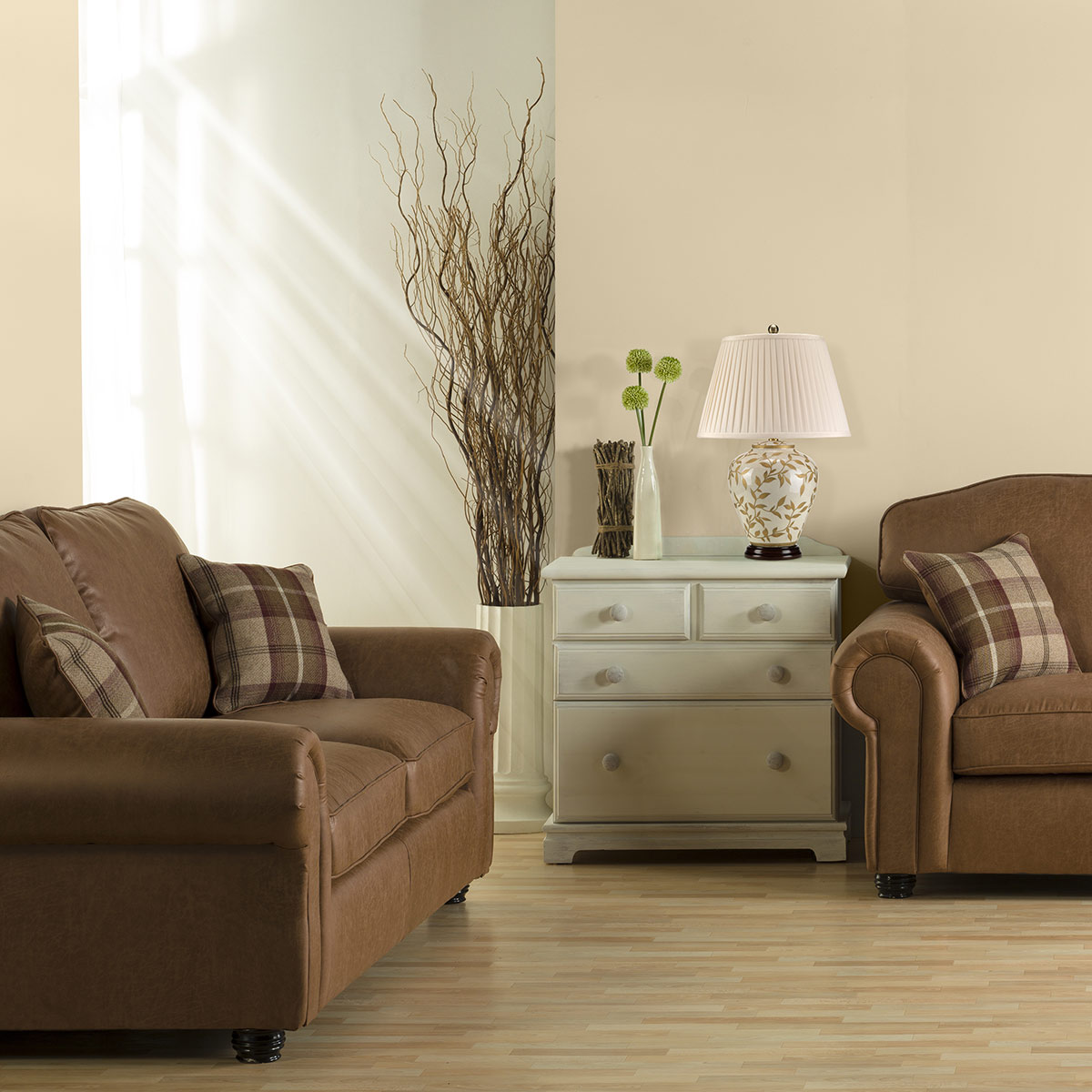 Настольная лампа Elstead Lighting, Арт. LEAVES-BR-GL-TL