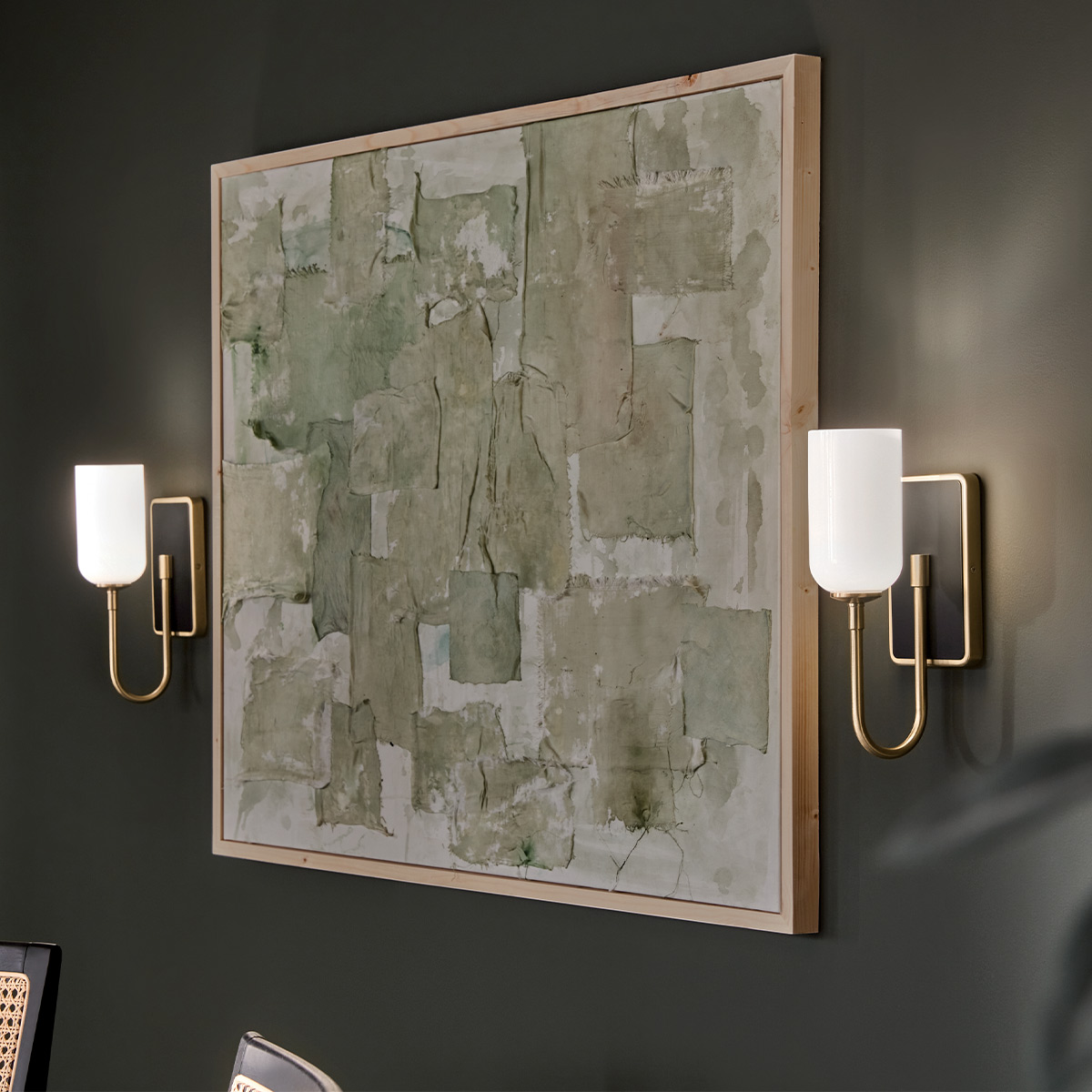 Бра для ванных комнат Kichler, Арт. KL-SOLIA-1W-CPZB