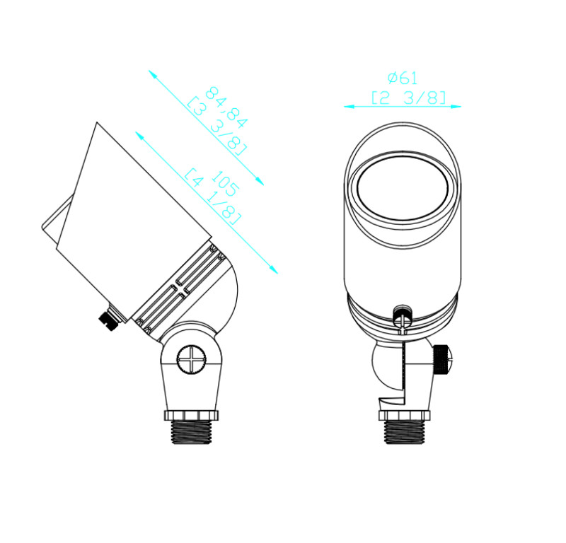Грунтовый светильник LD-Lighting LD-C007