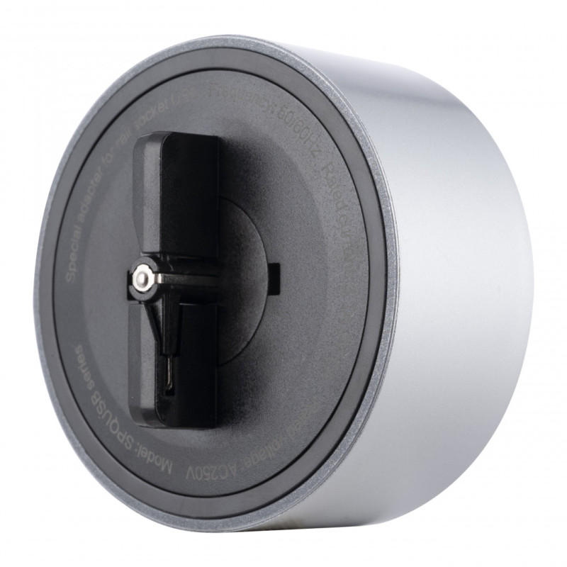 Трековая система розеток Arte Milano 399732TS/USB-Type-C Grey