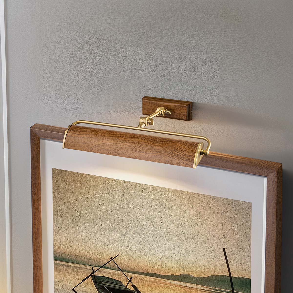 Светильник для картин Elstead Lighting, Арт. WINCHFIELD-PLM-AB-OAK