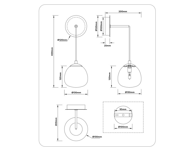 Бра Ambrella Light LH51005