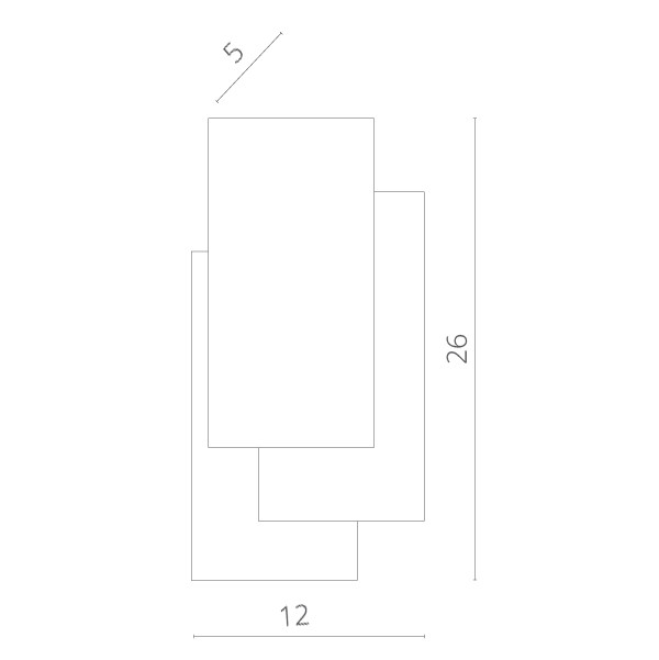 Бра ARTE Lamp A1718AP-1WH