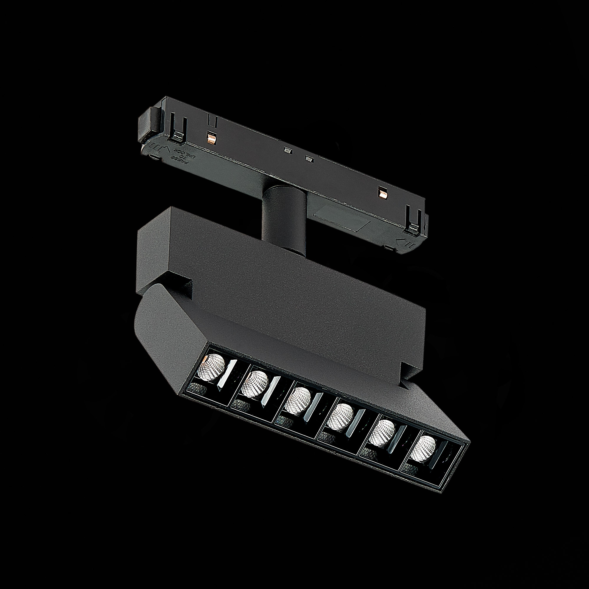 ST362.446.06 Магнитный трековый светильник Черный LED 1*6W 4000K 532Lm Ra>90 36° IP20 L120xW22xH134 SKYLINE 48