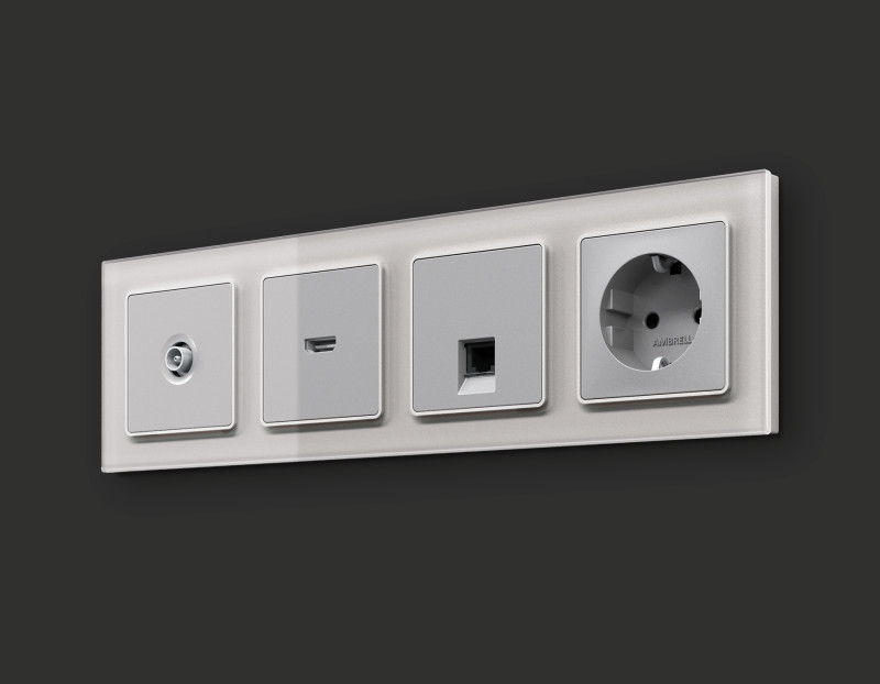 Розетка Ambrella Volt MA414010