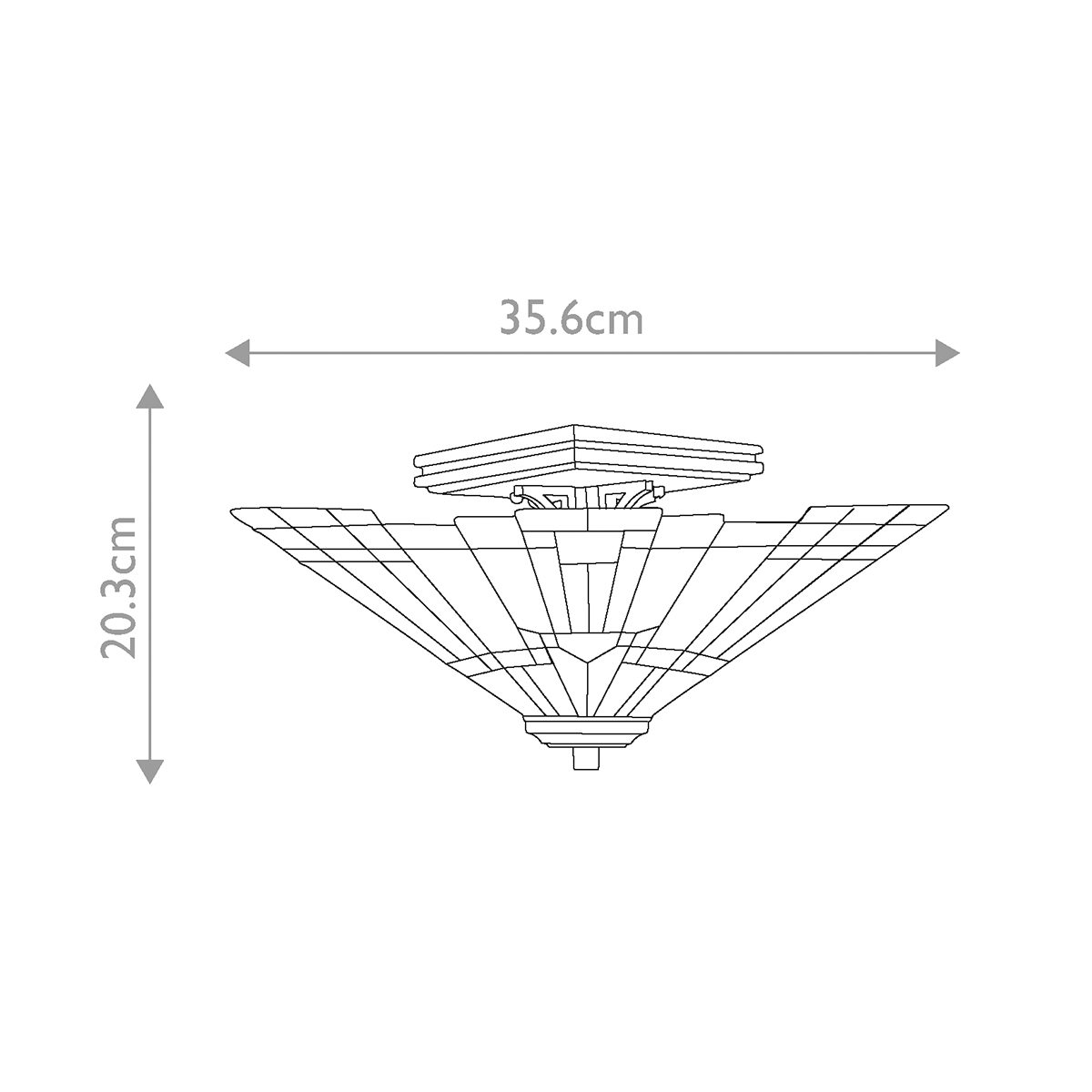 Потолочный светильник Quoizel, Арт. QZ-INGLENOOK-SF