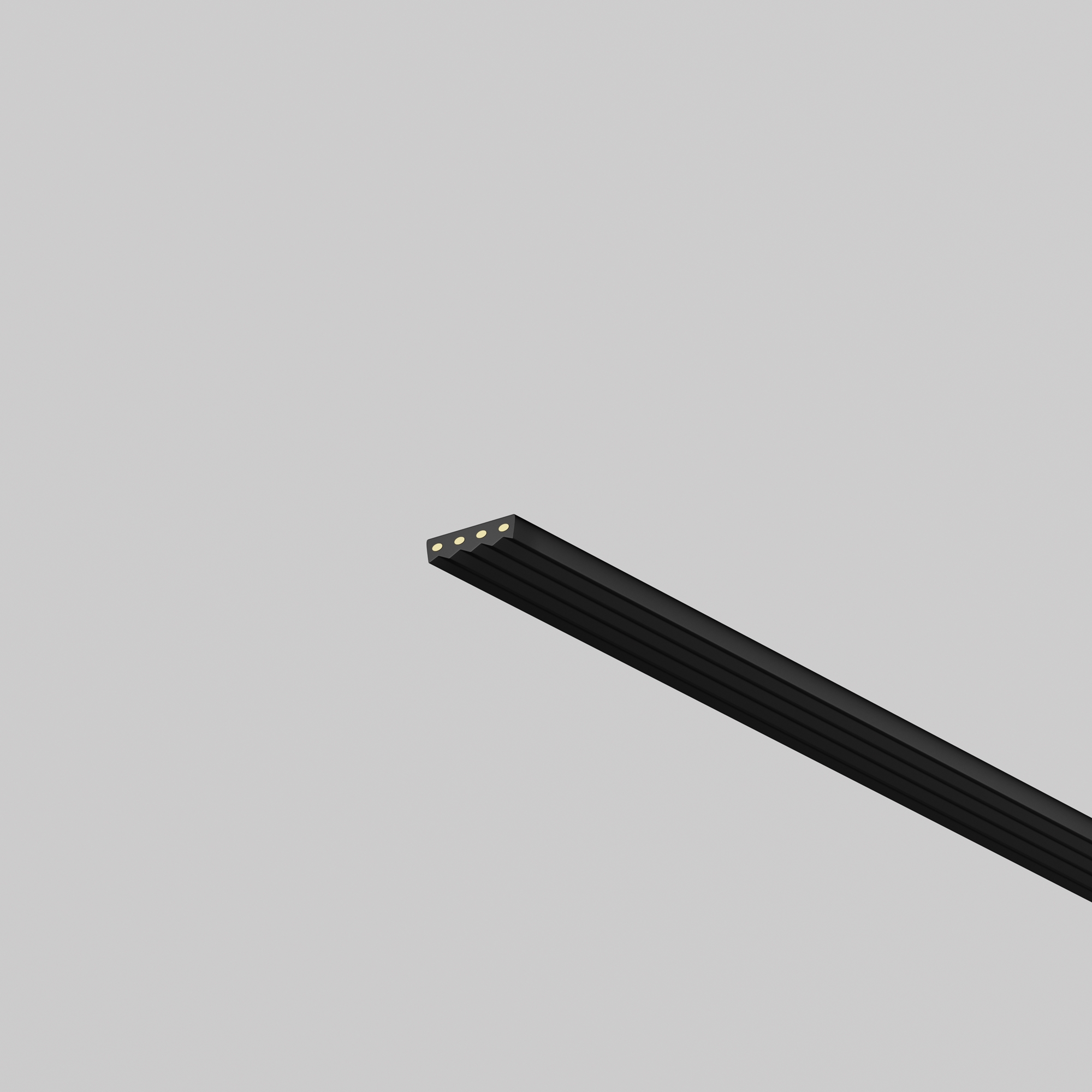 Комплектующие для уличной трековой системы с токоведущими элементами Outdoor O-TR002-PW-10M