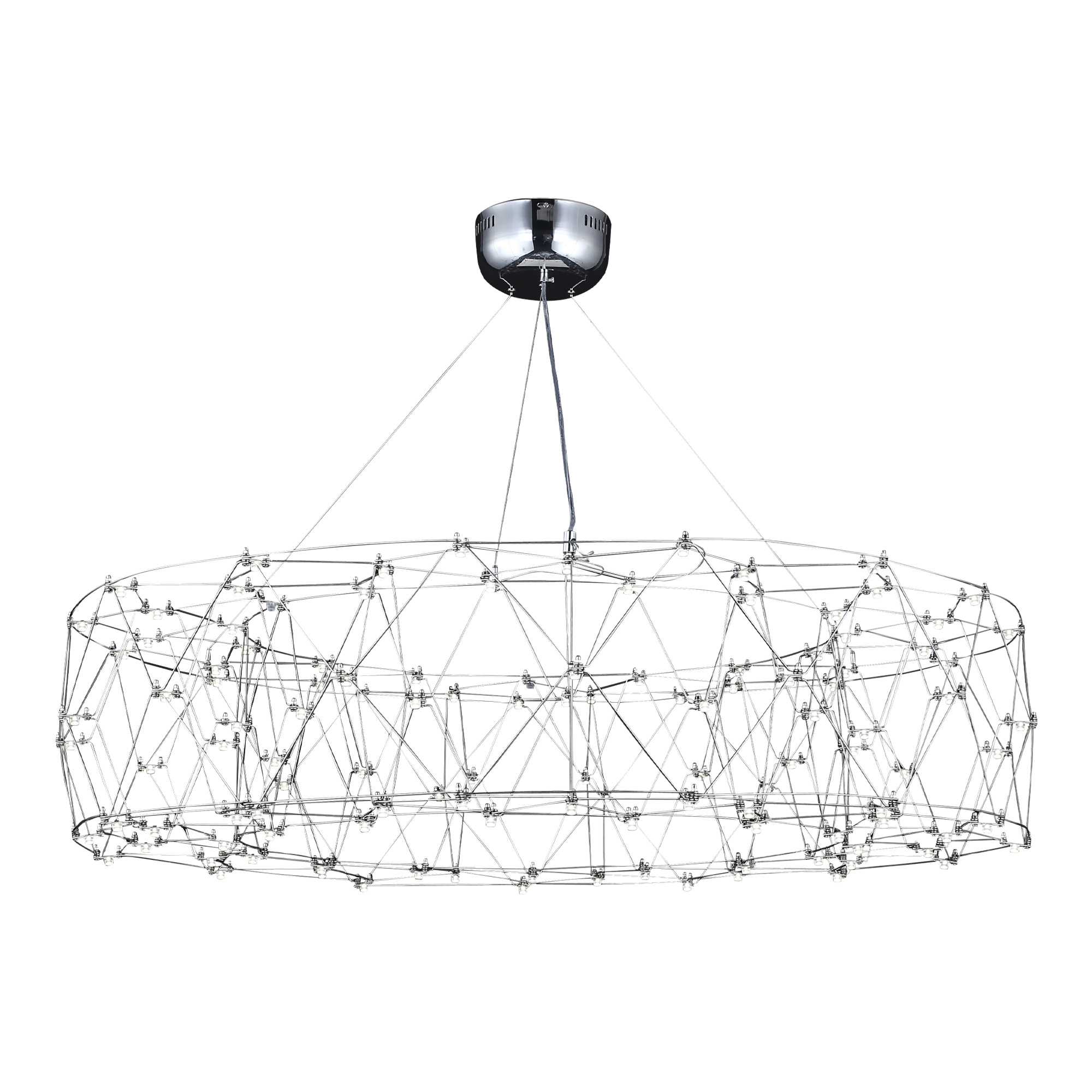 SL6602.103.72 Светильник подвесной ST-Luce Хром/Прозрачный LED 1*72W 4000K GRAVETTA