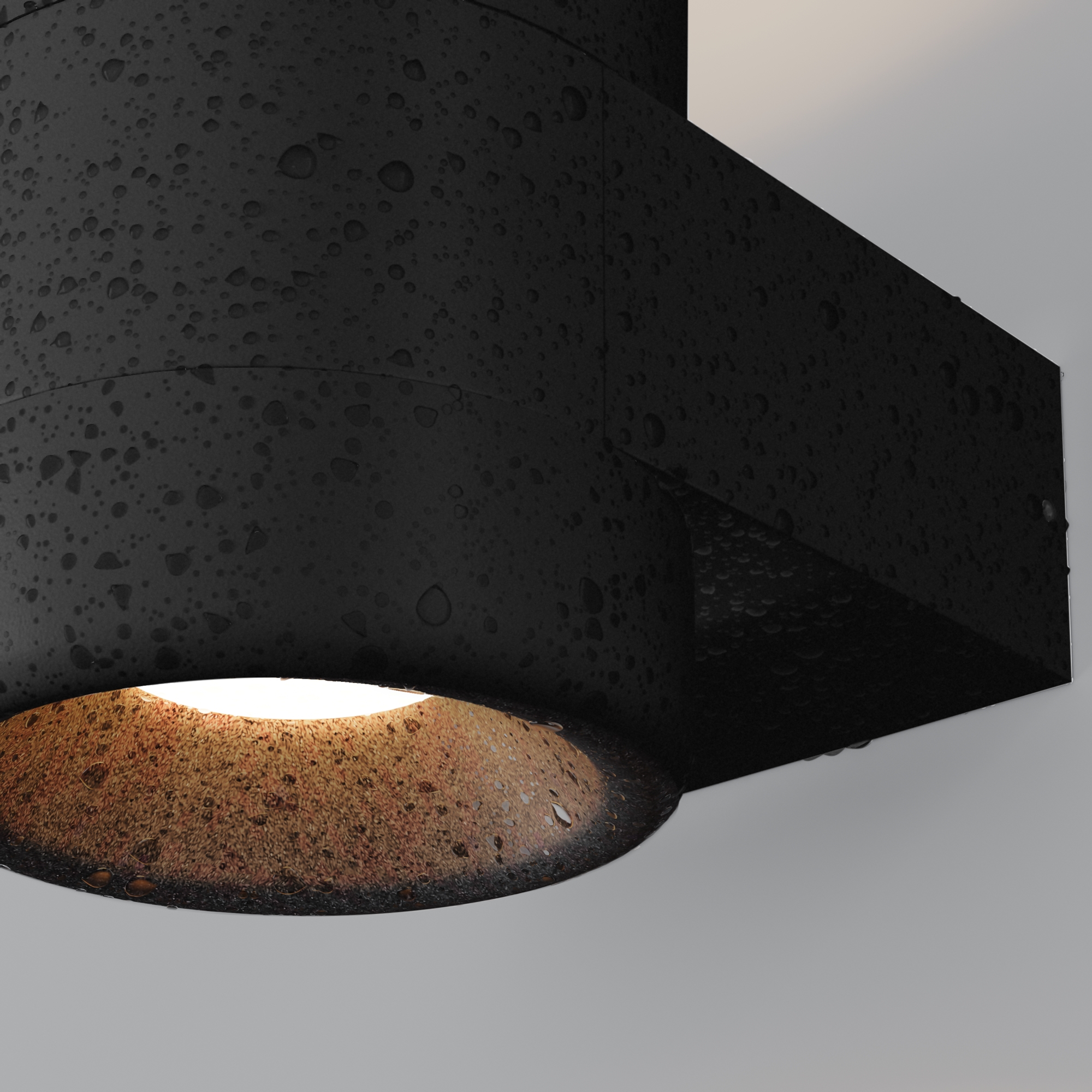 Настенный светильник (бра) Outdoor O490WL-L6B3K