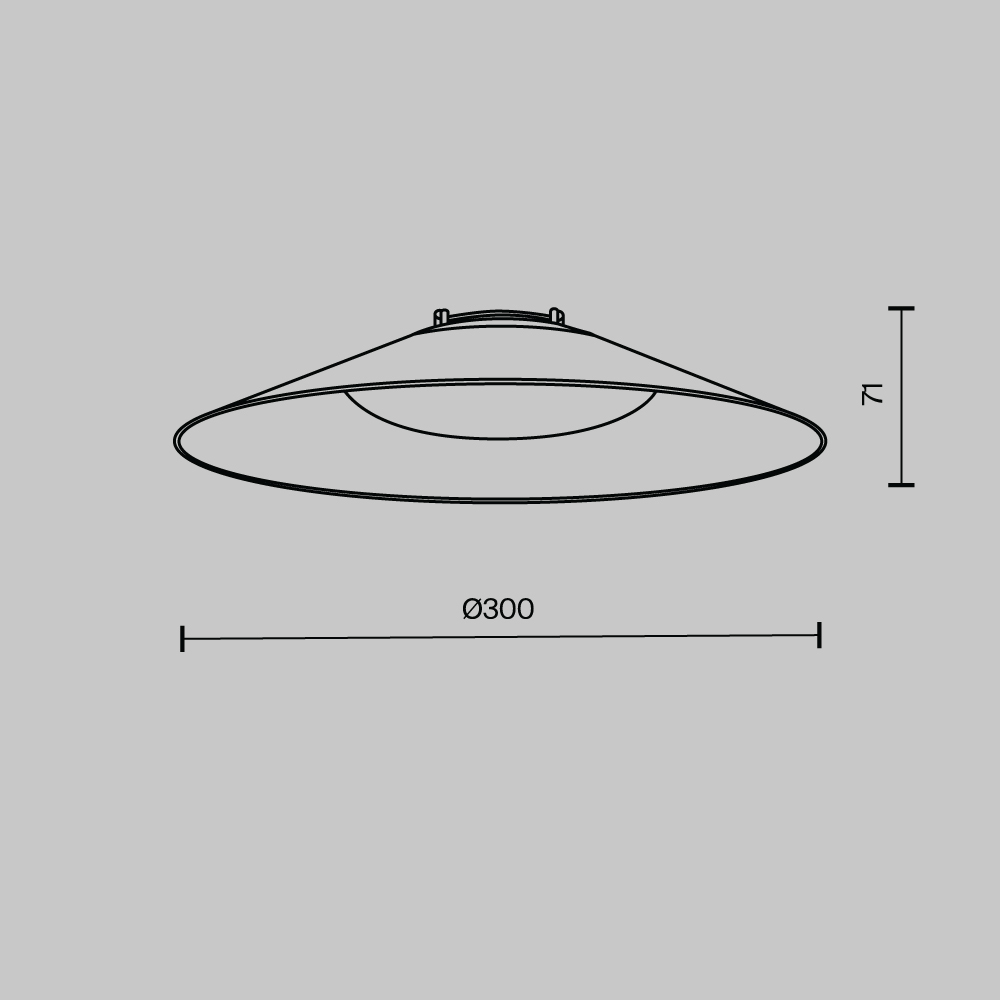Подвесной светильник Technical TR127B-12W4K-W