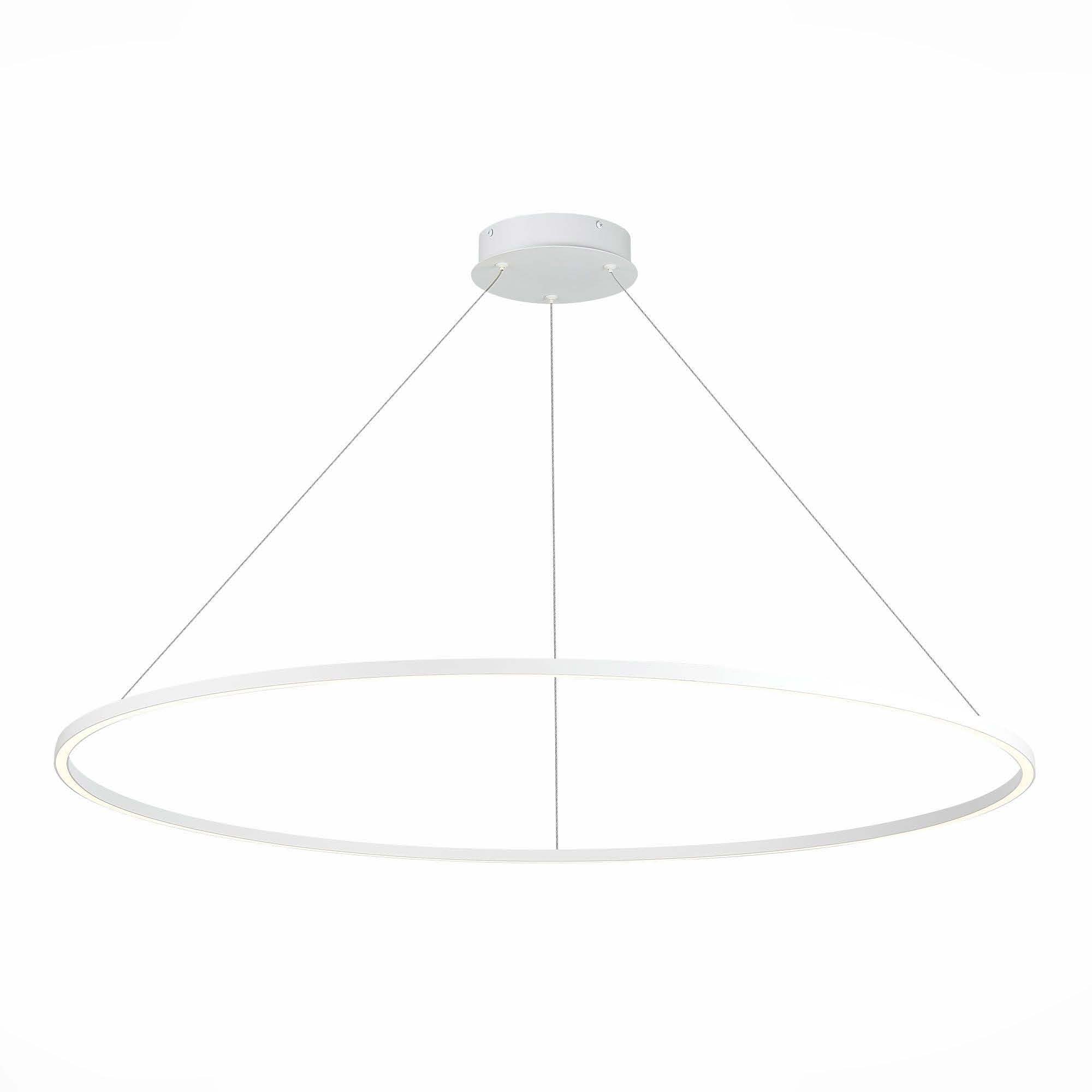 ST605.503.72 Cветильник подвесной SMART ST-Luce Белый/Белый LED 1*72W 2800-6500K AURA