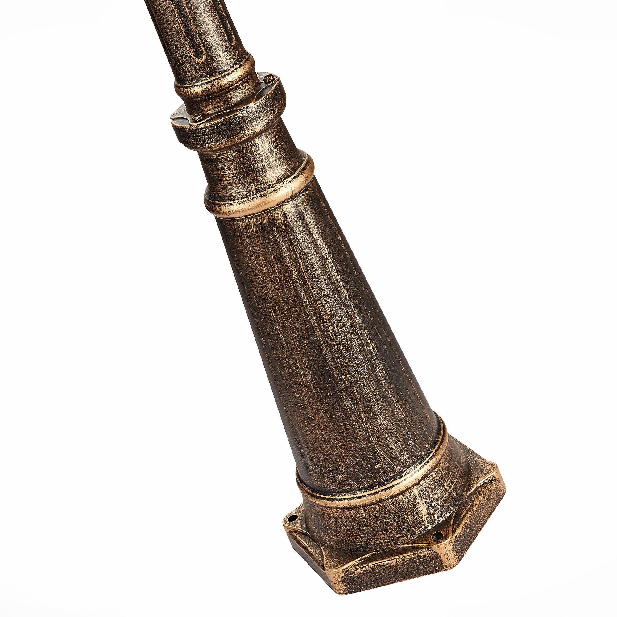 SL082.205.03 Светильник уличный наземный ST-Luce Бронза/Бронза, Прозрачный E27 3*60W DOMENICO