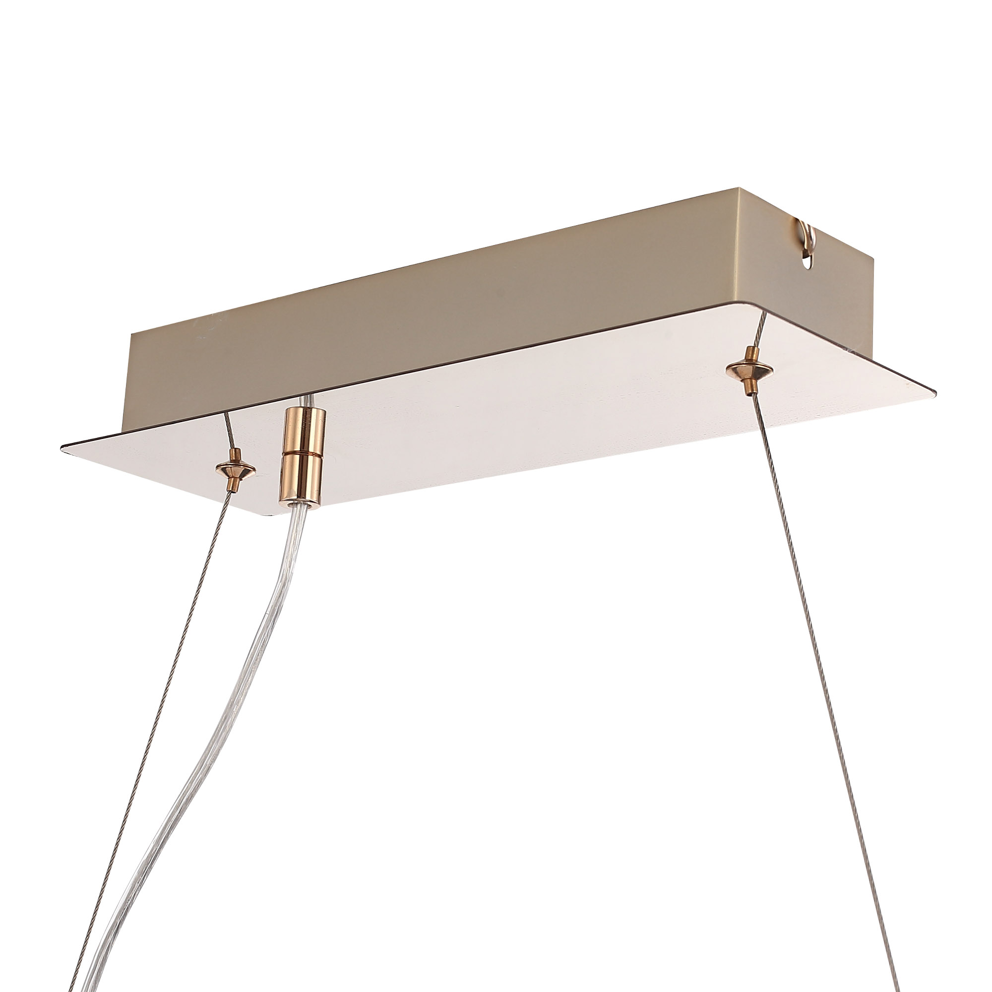 SL6135.233.01 Светильник подвесной ST-Luce золото/прозрачный, янтарный LED 1*24W 3000K LIGHTSOME