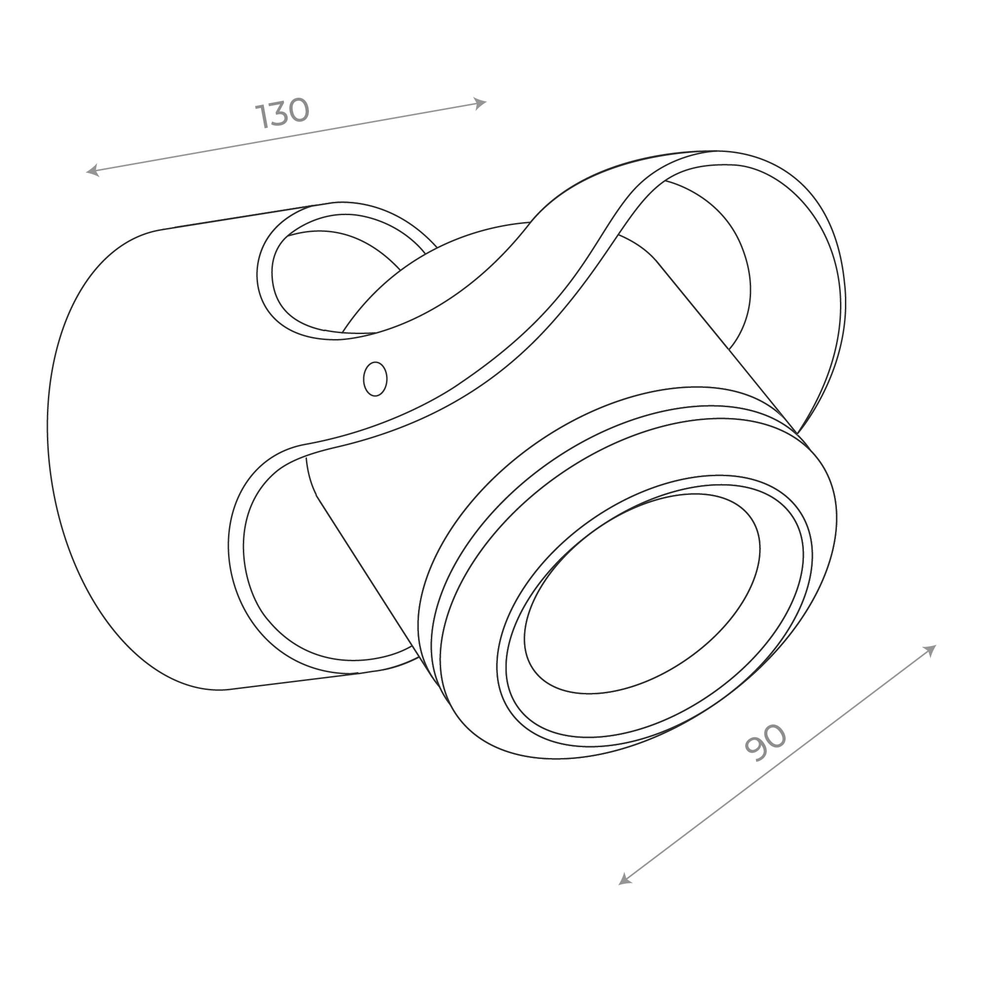 SL093.401.01 Светильник уличный настенный ST-Luce Черный/Черный, Прозрачный G5,3 1*3W ROUND