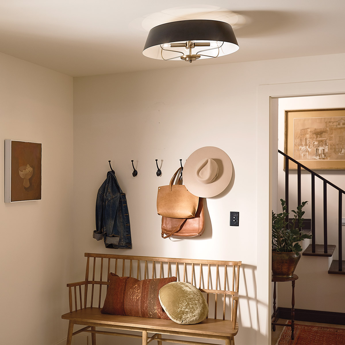 Подвесной светильник Kichler, Арт. KL-LUELLA-4P-BKB