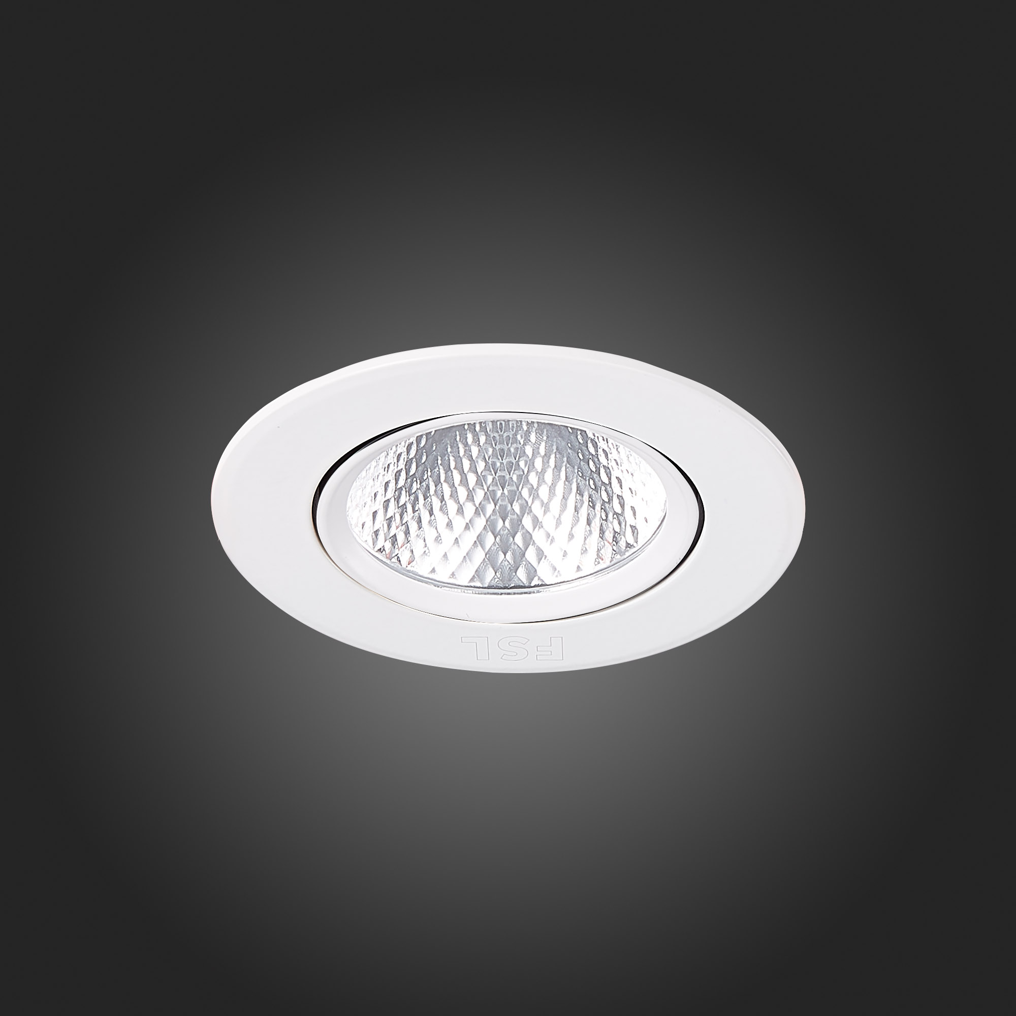 ST211.548.06.24 Св-к встр. Белый LED 1*6W 4000K 480Lm Ra80 24° IP20 D86xH50 220-240V Встраиваемые светильники