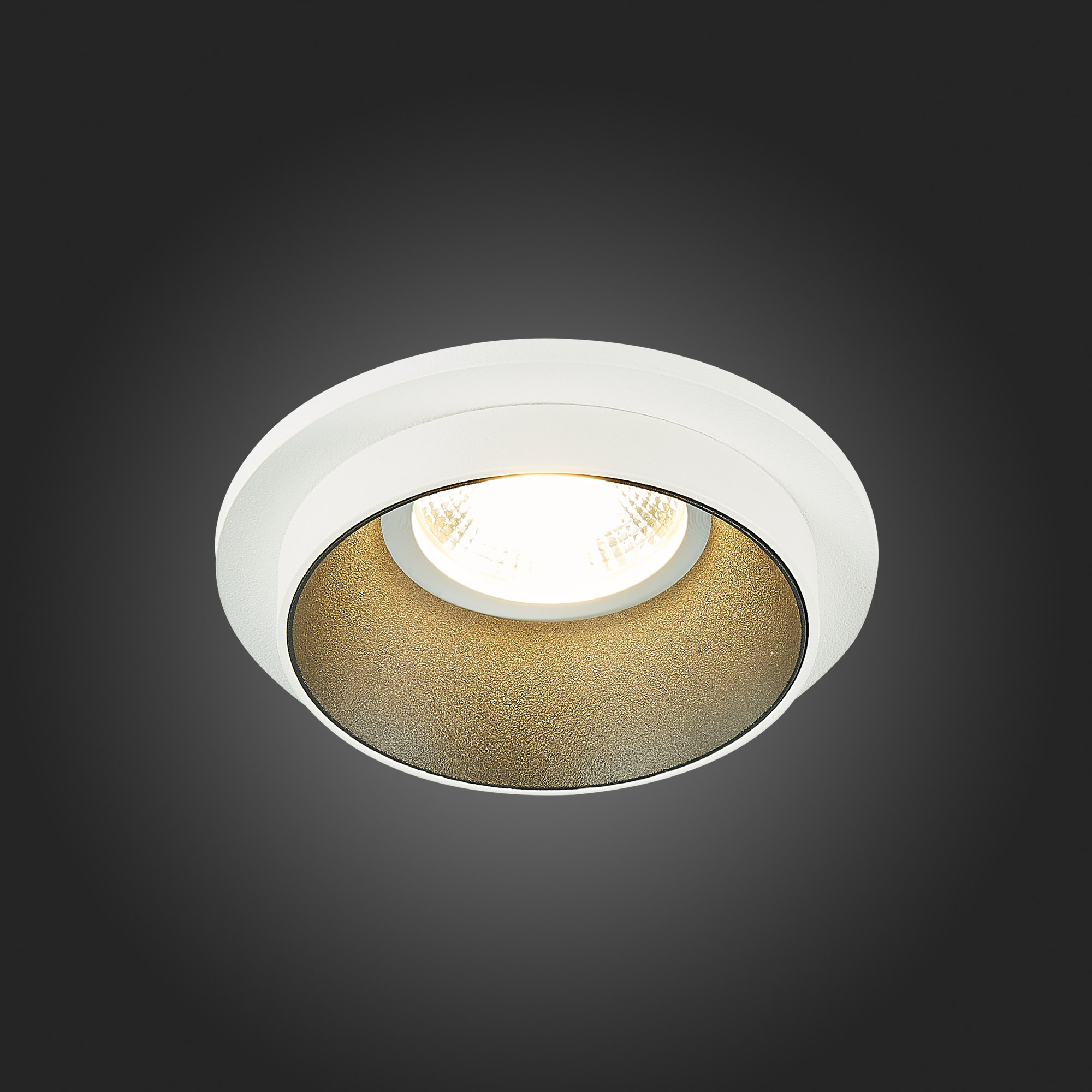 ST206.528.01 Св-к встр. Белый GU10 1*50W  IP20 D92xH38 220V Без ламп Встраиваемые светильники