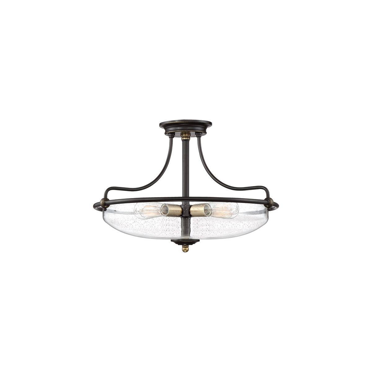 Потолочный светильник Quoizel, Арт. QZ-GRIFFIN-SFM-C-PNAB