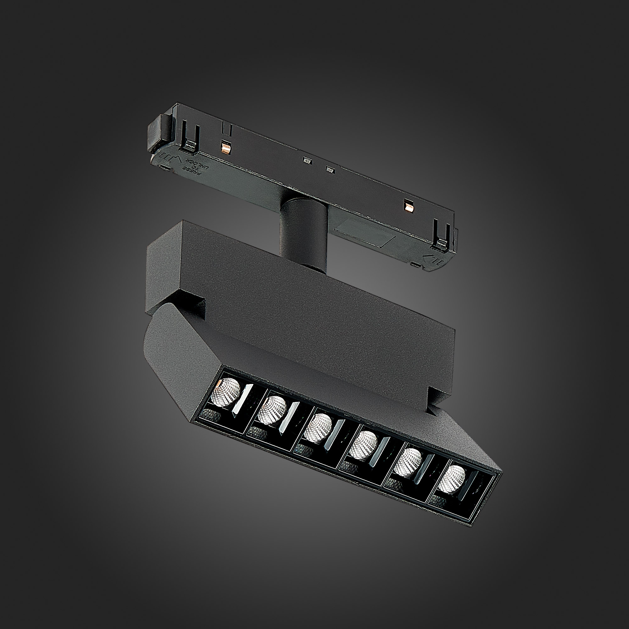 ST362.446.06 Магнитный трековый светильник Черный LED 1*6W 4000K 532Lm Ra>90 36° IP20 L120xW22xH134 SKYLINE 48