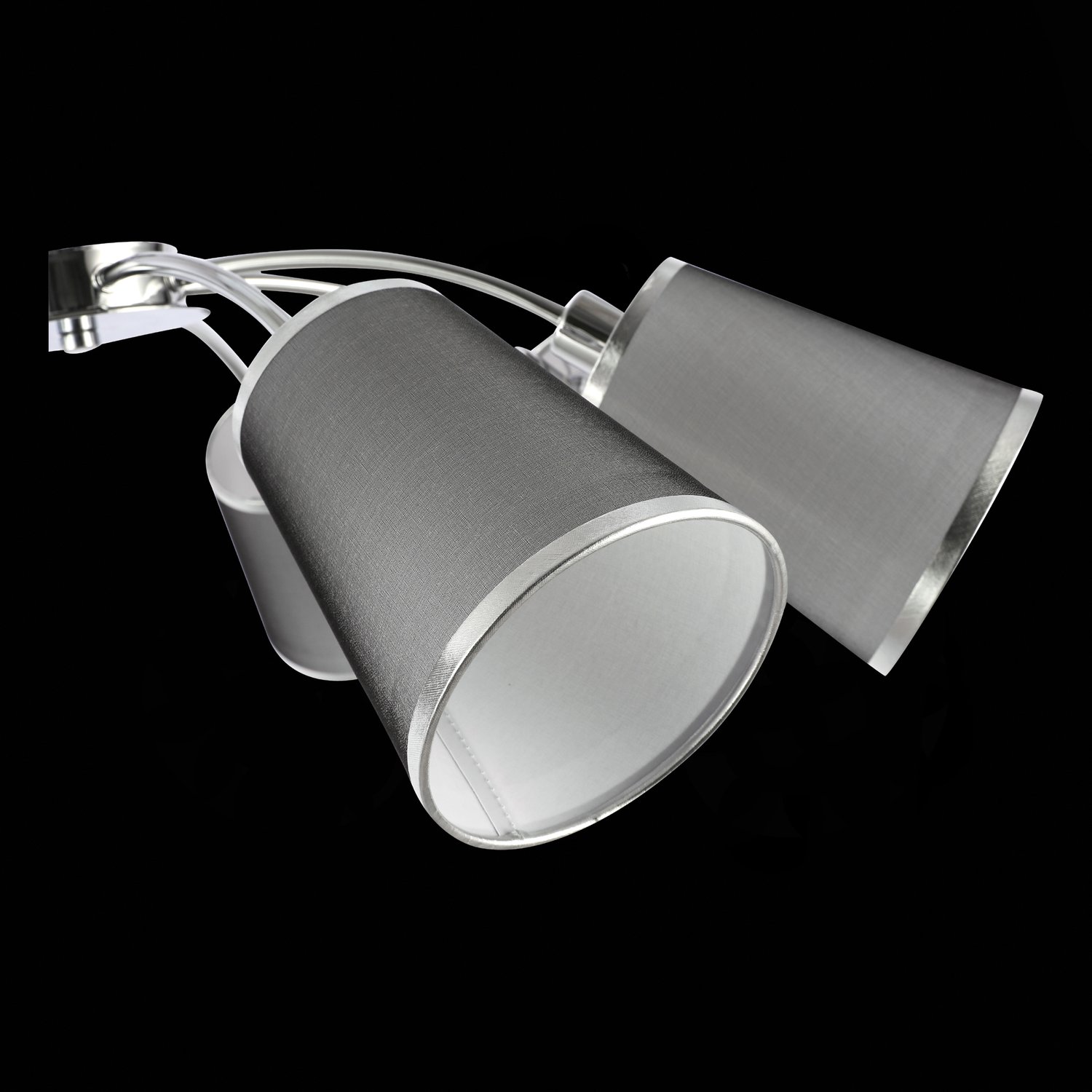 SLE103002-08 Светильник потолочный Хром/Черный E14 8*40W MALEONTE