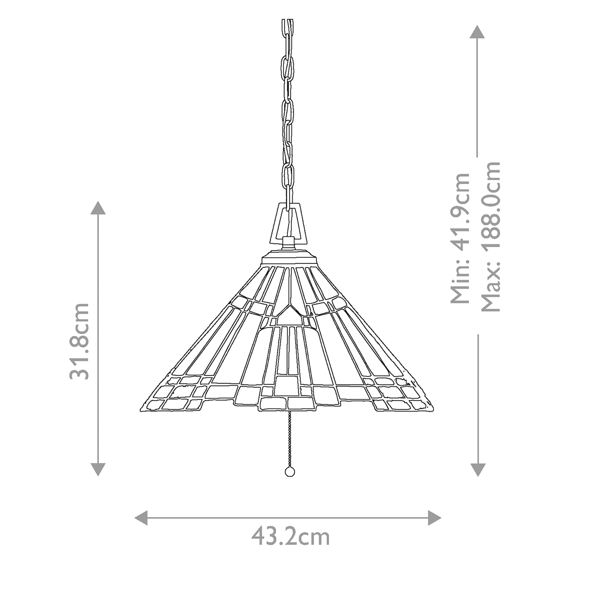 Подвесной светильник Quoizel, Арт. QZ-INGLENOOK-P-A