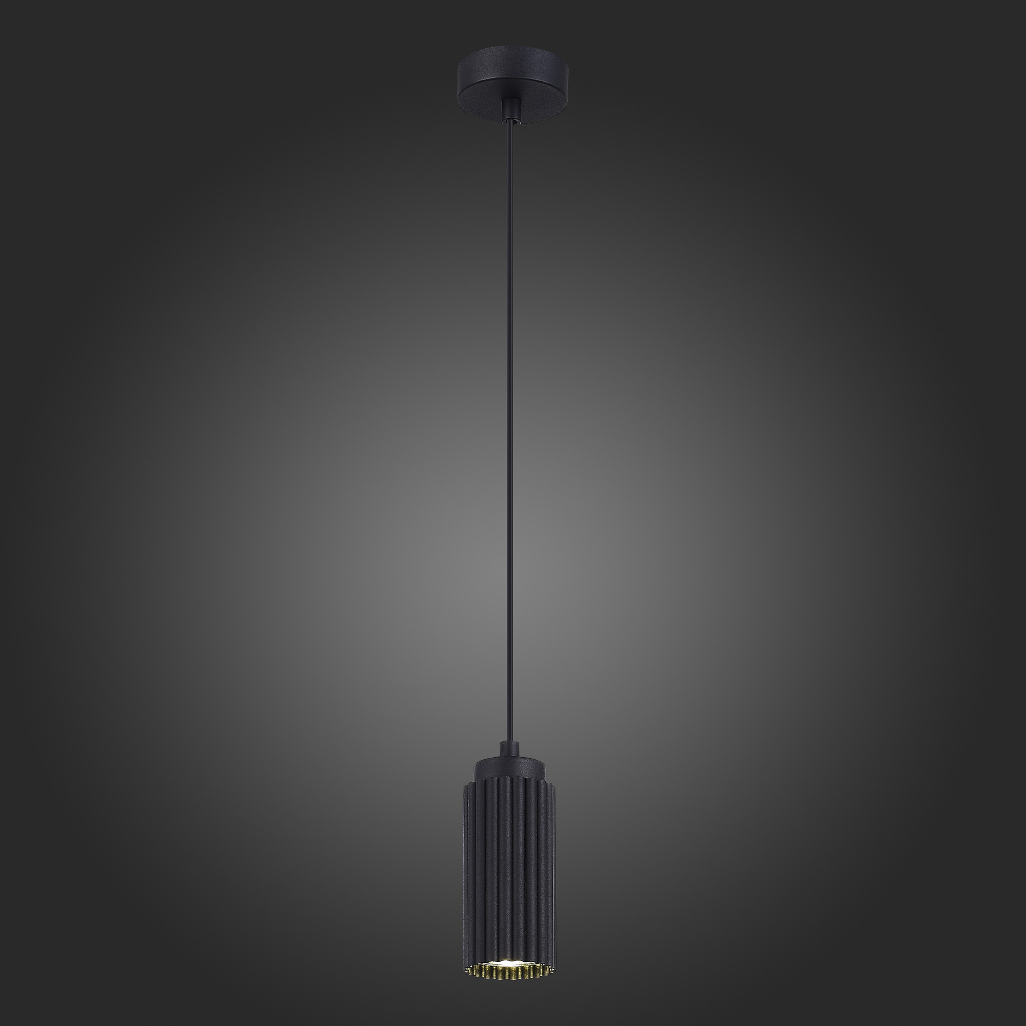 SL1213.403.01 Подвес ST-Luce Черный/Черный GU10 1*5W 4000K KENDO