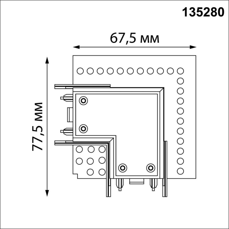 Коннектор Novotech 135280
