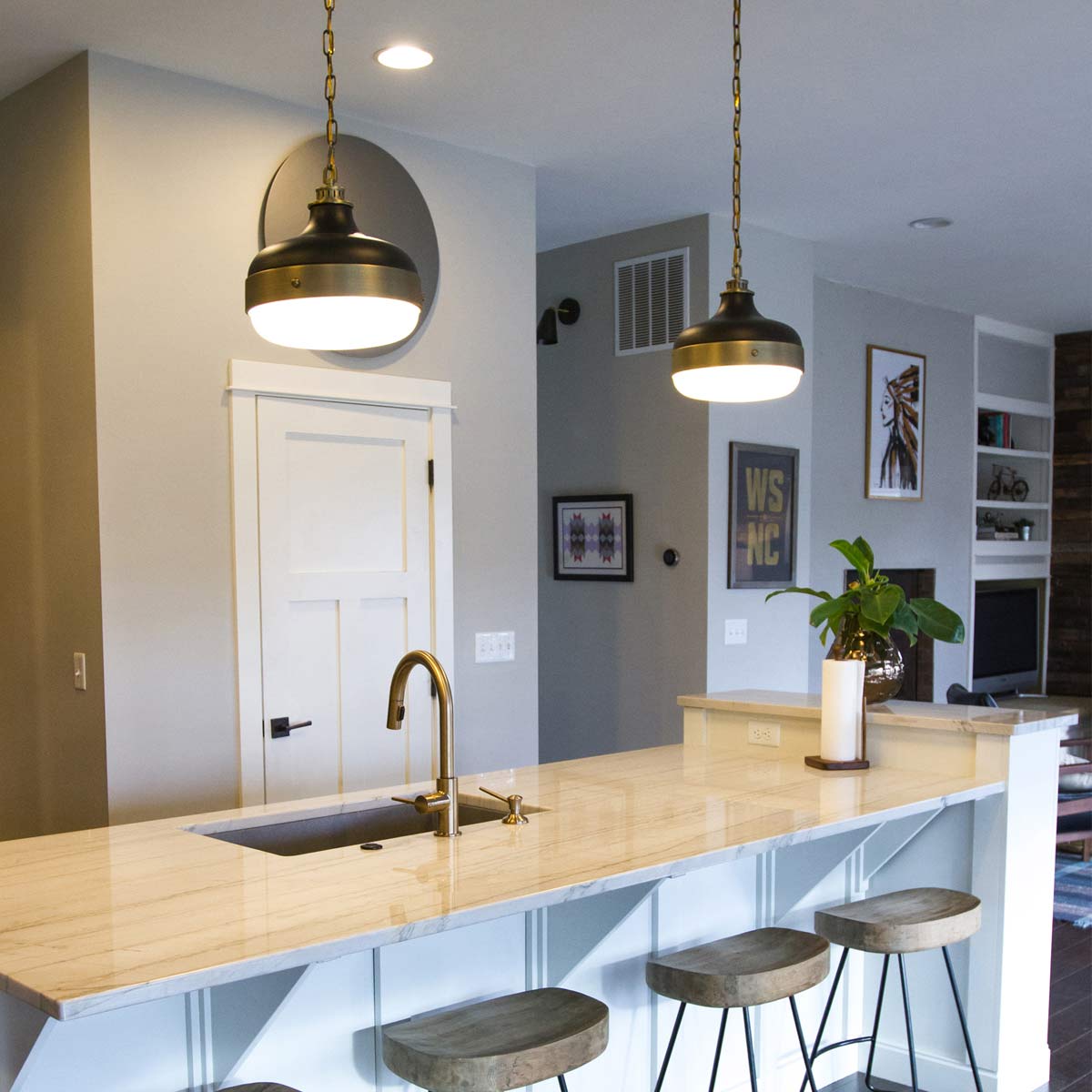 Подвесной светильник Feiss, Арт. FE-CADENCE-2P-MB