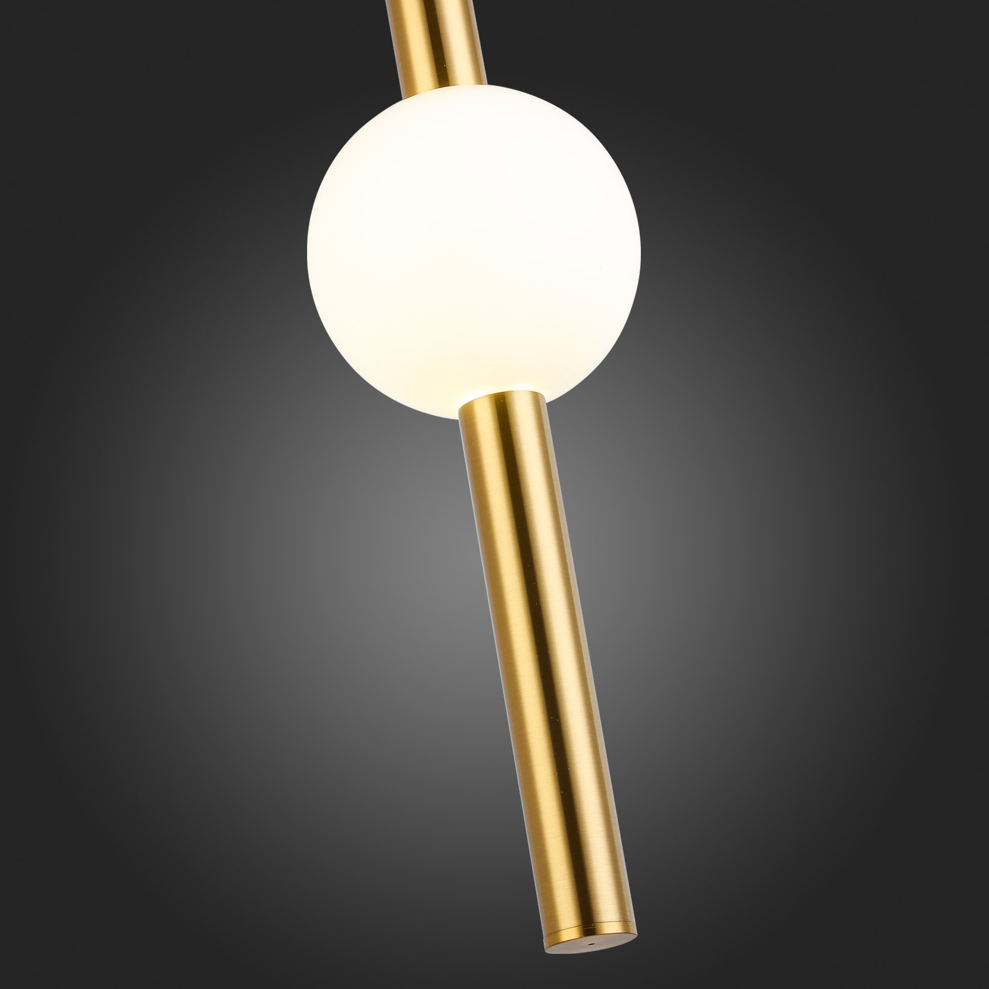 Уценка SL1222.233.01 Светильник подвесной ST-Luce Золотистый/Золотистый, Белый LED 1*18W 4000K ANGURRA