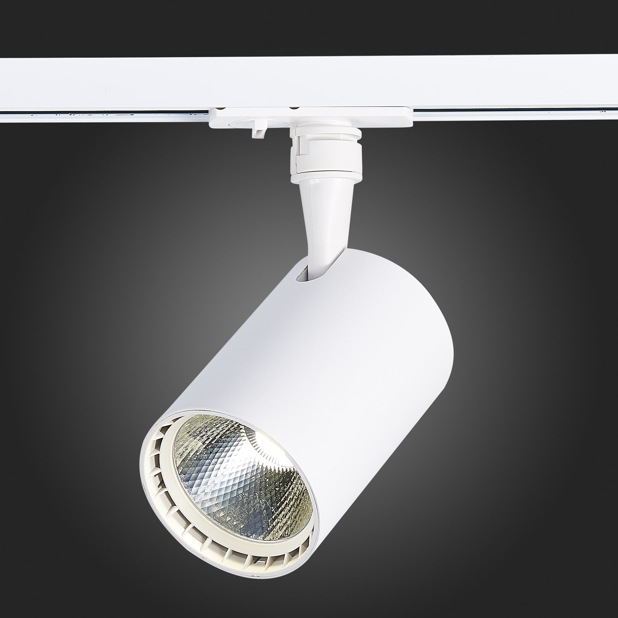ST351.536.20.24 Св-к трек. Белый LED 1*20W 3000K 1 800Lm Ra?80 24° IP20 L118xW78xH174 100-240V BASE