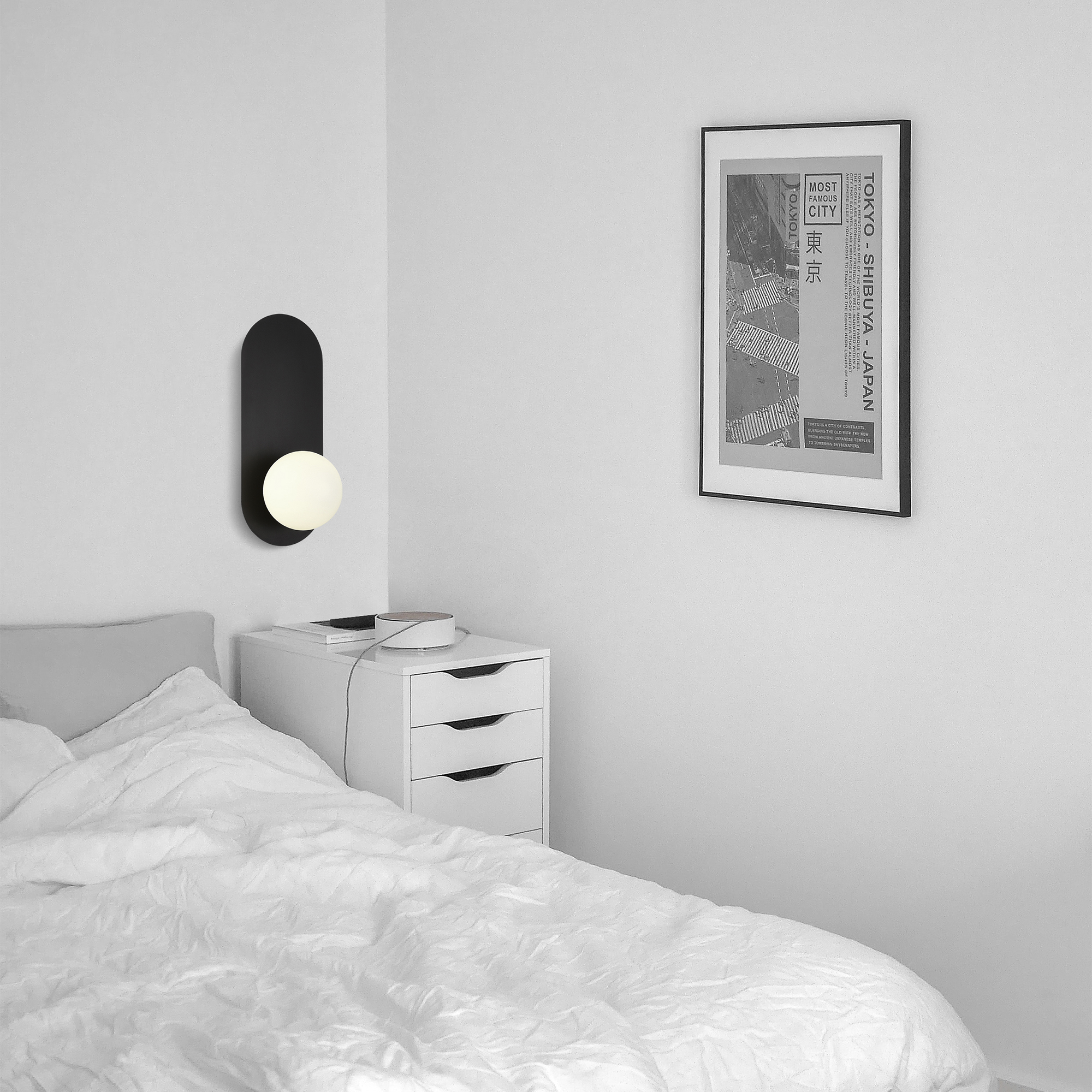 SLE1194-401-01 Светильник настенный Черный/Белый G9 LED 1*5W 4000K TOCCO