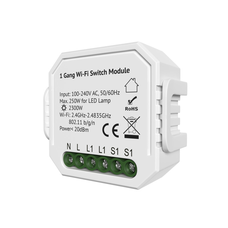 Wi-Fi реле Denkirs RL1001-SM/1