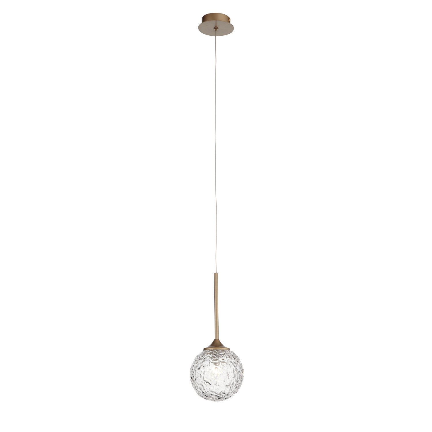 SL1152.203.01 Подвес ST-Luce Золотистый/Прозрачный G9 LED 1*5W ARCOBALINO