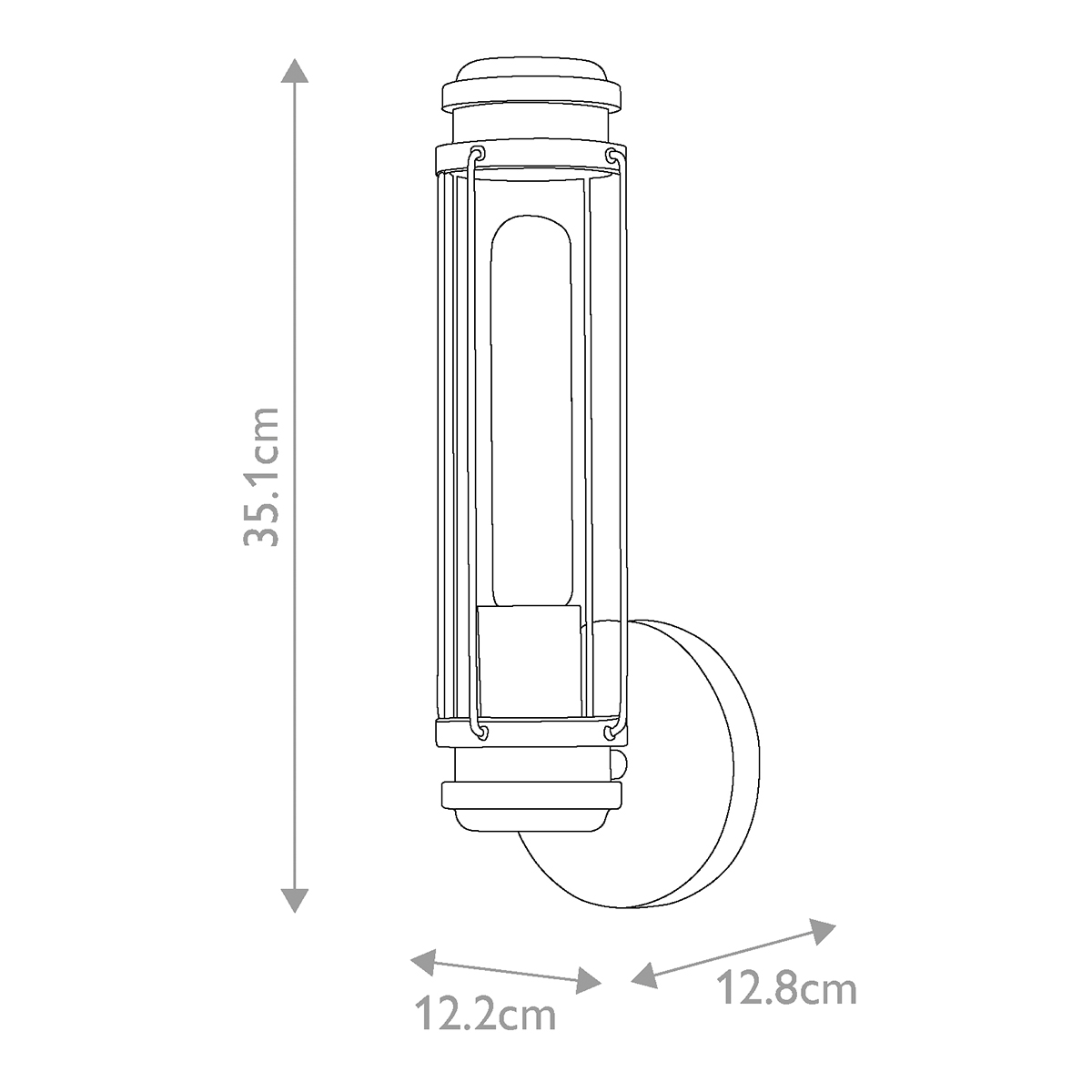Бра для ванных комнат Hinkley, Арт. HK-MASTHEAD1-PCBK