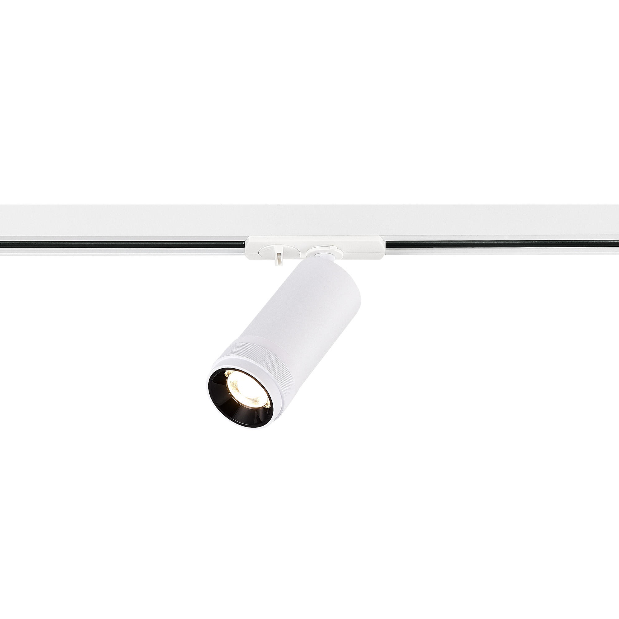 ST385.546.10 Св-к трек. Zoom Белый LED 1*10W 4000K 900Lm Ra 10-55° IP20 D55xH125 220V BASE