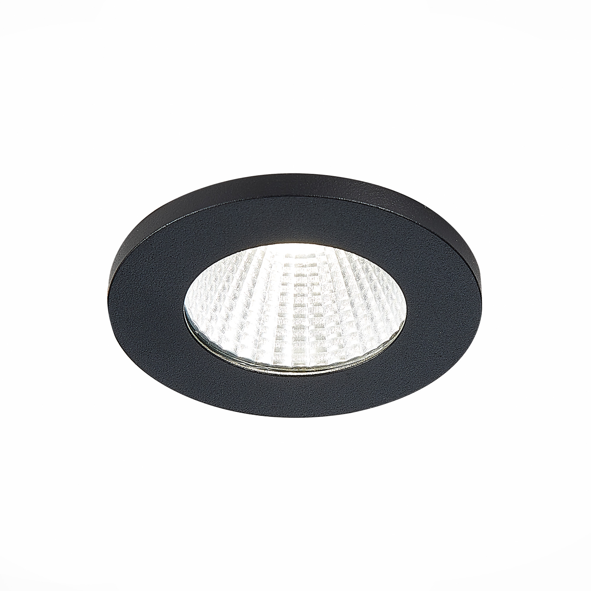ST704.448.10 Св-к встр. Черный LED 1*10W 4000K 900Lm Ra>90 38° IP20 D80xH60 170-240V Встраиваемые светильники